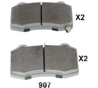 BRAKE PAD SET DISC BRAKE 51907 FOR JEEP GRAND/CHEROKEE/IV/SUV/III CHRYSLER