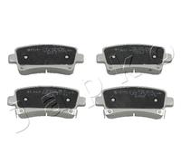 Fits JAPKO 51W06 BRAKE PAD SET, DISC BRAKE