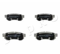 Brake pads Rear Axle 51W07 JAPKO for CHEVROLET DAEWOO