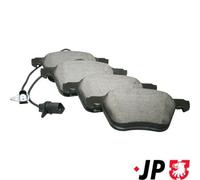 Fits JP GROUP 1163604410 BRAKE PAD SET, FRONT, 16" WHEELS, 19.6 M