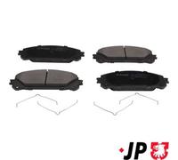 JP Group Brake Pad Set 4863607510 - for Lexus & Toyota 1AR-FE 2.7L, 8AR-FTS 2.0L NX