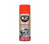 K2 SAMOSTART Cold Engine Starting Fluid Car Diesel Petrol Quick Easy Start 400ml
