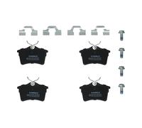 Brake pads Rear Axle JQ1018501 KAMOKA for CITROËN PEUGEOT