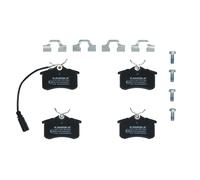 Kamoka Brake Pads JQ1011083 - Rear Axle with Sensor for VW Ford Seat Audi