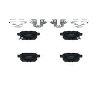 Brake pads Rear Axle JQ101300 KAMOKA for SUZUKI SWIFT III SX4 S-CROSS VITARA