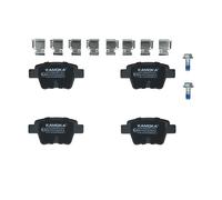 Brake pads Rear Axle JQ1013568 KAMOKA for PEUGEOT CITROËN