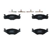 Brake pads Front Axle JQ101838 KAMOKA for VW SEAT
