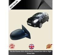 Fits Kia Picanto 2011-2015 Electric Heated Door Mirror Right Driver Side