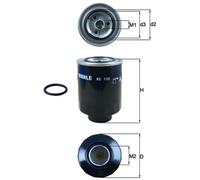 Fuel Filter KC135D Mahle 4024213 2339064480 4403318 XM349150AA XM349159EA