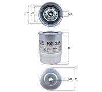 MAHLE KC 236 Fuel filter