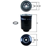 MAHLE KC 83D Fuel filter