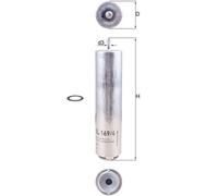 MAHLE KL 169/4D Fuel filter