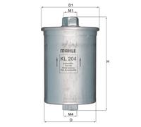Fits KNECHT KL 204 AR, VW, FIAT, KC 92 fuel filter