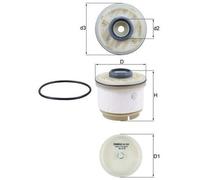 Mahle Original (Knecht) Fuel Filter KX 268D for Audi BMW Dacia Fiat Ford Honda Hyundai Isuzu Kia