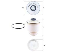 MAHLE ORIGINAL KX 573D Fuel filter