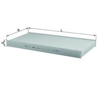 KNECHT LA 252 Filter, interior air for MERCEDES-BENZ