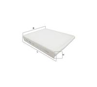 Mahle Pollen / Cabin Filter LA875 5128504 AV6N180543AA AV6N18D543AA 31369456 New