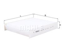 Fits KNECHT LA141 Filter, interior air DE stock