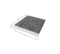 Fits KNECHT LAK2033 Filter, cabin air LAK2033 Cabin filter with activ ⭐UK Stock⭐