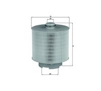 MAHLE LX 1006/1D Air filter