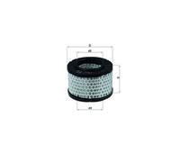 Mahle Original Air Filter LX191 – Genuine, Fits BMW R26 (1956–1960)