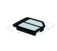 Air filter Filter Insert LX 2123 KNECHT for HONDA CIVIC VIII Hatchback FR-V