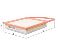 MAHLE Original Air Filter Insert LX 2995 - Fits Citroën, Peugeot, Toyota, Mitsubishi, DS