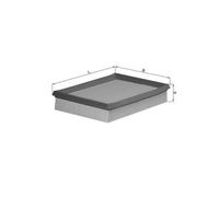 MAHLE LX 643 - Air Filter Car - Engine