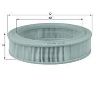 MAHLE LX 81 Air filter