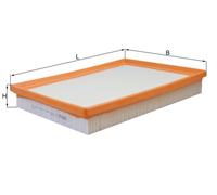 MAHLE LX 999 Air filter