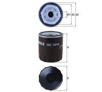 MAHLE OC 1014 Oil filter
