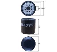 MAHLE OC 215 Oil Filter