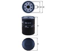MAHLE OC 217 Oil Filter