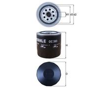 MAHLE OC 383 Oil Filter