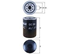 MAHLE OC 54 Oil filter