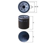 OC 996 Oil Filter Fits Chevrolet Spark Aveo / Kalos Hatchback Saloon Gmc Mahle