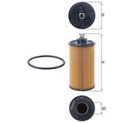 Fits KNECHT OX 1245D Oil Filter ⭐UK Stock⭐
