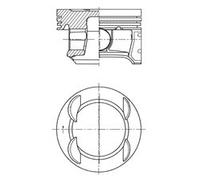 KOLBENSCHMIDT 41007600 Piston