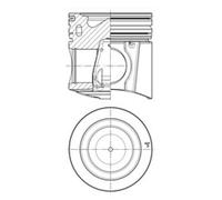 ✅Fits KOLBENSCHMIDT 41 078 600 Piston 41 078 600 Piston (diameter 11 ⭐UK Seller⭐