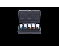 KS Tools 1/2-inch 15-22mm Impact Socket Set (5 Pieces)