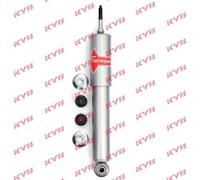 KYB Gas A Just Shock absorber 554105 Front Axle Gas Pressure Monotube Telescopic Shock Absorber Top pin, Bottom eye MITSUBISHI: L200 III Pickup
