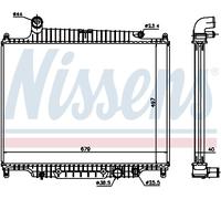 Nissens 643222 Radiator, engine cooling