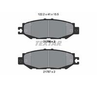 FITS LEXUS LS 400 BRAKE PAD SET, DISC BRAKE 2178601 TEXTAR