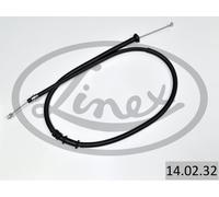 CABLE PULL PARKING BRAKE 14.02.32 FOR FIAT PANDA/CLASSIC 188 A8.000 1.2L 4cyl