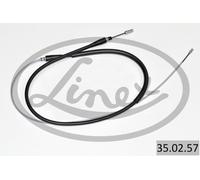 LINEX 35.02.57 Handbrake cable