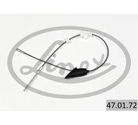 Linex Handbrake Cable LIN47.01.72 Front-to-Rear for VW T4 Transporter 1997-2003 701711476A