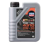 Liqui Moly Top Tec 4310 Acea C2 Engine Oil 0W-30 1L, uncoloured, Sconosciuto