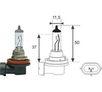 MAGNETI MARELLI 002549100000 High beam bulb