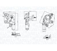 MAGNETI MARELLI 064371100010 Wiper motor