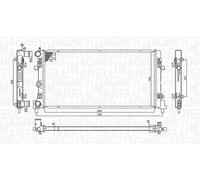Fits MAGNETI MARELLI 350213182300 radiator VAG A1, IBIZA IV, FABIA II ⭐UK Stock⭐